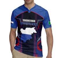Personalized Italy Trentino-South Tyrol Rugby Jersey Coat Of Arms Eagle And Roman Patterns