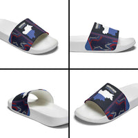 Italy Trentino-South Tyrol Slide Sandals Coat Of Arms Eagle And Roman Patterns