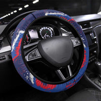 Italy Trentino-South Tyrol Steering Wheel Cover Coat Of Arms Eagle And Roman Patterns