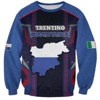 Personalized Italy Trentino-South Tyrol Sweatshirt Coat Of Arms Eagle And Roman Patterns