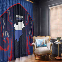 Italy Trentino-South Tyrol Window Curtain Coat Of Arms Eagle And Roman Patterns