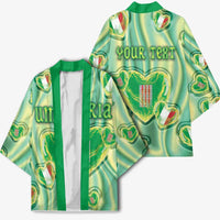 Personalized Italy Umbria Kimono Flag Emerald Heart Candy