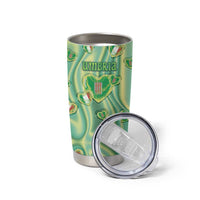 Personalized Italy Umbria Tumbler Cup Flag Emerald Heart Candy