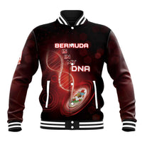 Personalized Bermuda Is In My DNA Baseball Jacket - Wonder Print Shop