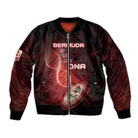 Personalized Bermuda Is In My DNA Bomber Jacket - Wonder Print Shop