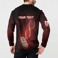 Personalized Bermuda Is In My DNA Button Sweatshirt - Wonder Print Shop