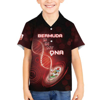 Personalized Bermuda Is In My DNA Family Matching Tank Maxi Dress and Hawaiian Shirt - Wonder Print Shop