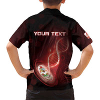 Personalized Bermuda Is In My DNA Kid Hawaiian Shirt - Wonder Print Shop