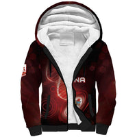 Personalized Bermuda Is In My DNA Sherpa Hoodie - Wonder Print Shop