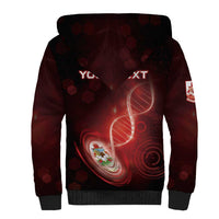 Personalized Bermuda Is In My DNA Sherpa Hoodie - Wonder Print Shop