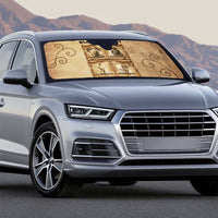 Black Cowboy Auto Sun Shade Melanin Black History Western Grunge - Wonder Print Shop