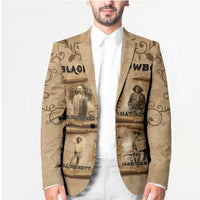 Black Cowboy Blazer Melanin Black History Western Grunge - Wonder Print Shop