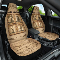 Black Cowboy Car Seat Cover Melanin Black History Western Grunge - Wonder Print Shop