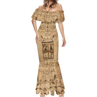 Black Cowboy Mermaid Dress Melanin Black History Western Grunge - Wonder Print Shop