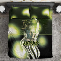Ancient Greek Artemis Bedding Set Goddess Of The Moon - Wonder Print Shop