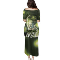 Ancient Greek Artemis Family Matching Puletasi and Hawaiian Shirt Goddess Of The Moon - Wonder Print Shop