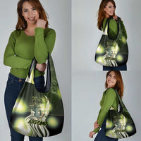 Ancient Greek Artemis Grocery Bag Goddess Of The Moon - Wonder Print Shop