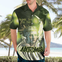 Ancient Greek Artemis Hawaiian Shirt Goddess Of The Moon - Wonder Print Shop