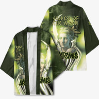 Ancient Greek Artemis Kimono Goddess Of The Moon - Wonder Print Shop