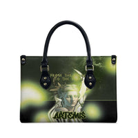 Ancient Greek Artemis Leather Bag Goddess Of The Moon - Wonder Print Shop