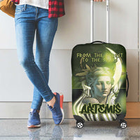 Ancient Greek Artemis Luggage Cover Goddess Of The Moon - Wonder Print Shop