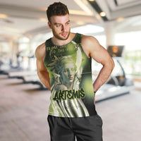 Ancient Greek Artemis Men Tank Top Goddess Of The Moon - Wonder Print Shop