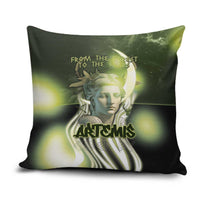 Ancient Greek Artemis Pillow Cover Goddess Of The Moon - Wonder Print Shop