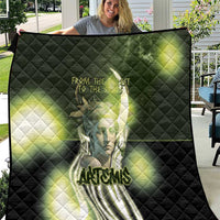 Ancient Greek Artemis Quilt Goddess Of The Moon - Wonder Print Shop