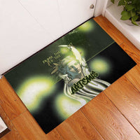 Ancient Greek Artemis Rubber Doormat Goddess Of The Moon - Wonder Print Shop