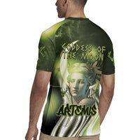 Ancient Greek Artemis Rugby Jersey Goddess Of The Moon - Wonder Print Shop