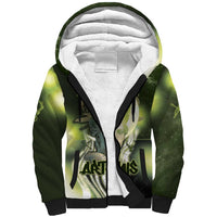 Ancient Greek Artemis Sherpa Hoodie Goddess Of The Moon - Wonder Print Shop