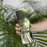 Ancient Greek Artemis Skinny Tumbler Goddess Of The Moon - Wonder Print Shop