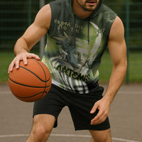 Ancient Greek Artemis Sleeveless Hoodie Goddess Of The Moon - Wonder Print Shop