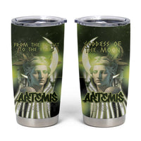 Ancient Greek Artemis Tumbler Cup Goddess Of The Moon - Wonder Print Shop