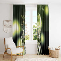 Ancient Greek Artemis Window Curtain Goddess Of The Moon - Wonder Print Shop