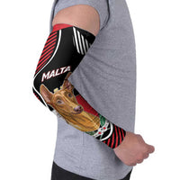 Malta Arm Sleeves Pharaoh Hound In Coat Of Arms - Wonder Print Shop