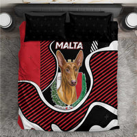 Malta Bedding Set Pharaoh Hound In Coat Of Arms - Wonder Print Shop