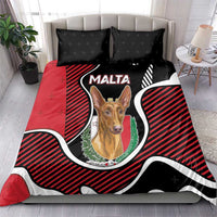 Malta Bedding Set Pharaoh Hound In Coat Of Arms - Wonder Print Shop