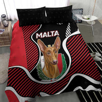 Malta Bedding Set Pharaoh Hound In Coat Of Arms - Wonder Print Shop