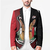 Personalized Malta Blazer Pharaoh Hound In Coat Of Arms - Wonder Print Shop