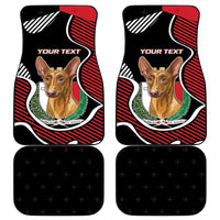 Malta Car Mats Pharaoh Hound In Coat Of Arms - Wonder Print Shop