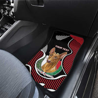 Malta Car Mats Pharaoh Hound In Coat Of Arms - Wonder Print Shop