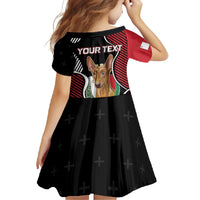 Personalized Malta Family Matching Off Shoulder Maxi Dress and Hawaiian Shirt Pharaoh Hound In Coat Of Arms - Wonder Print Shop