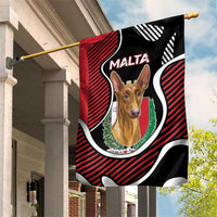 Malta Garden Flag Pharaoh Hound In Coat Of Arms - Wonder Print Shop