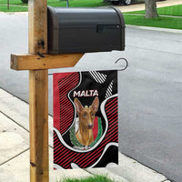 Malta Garden Flag Pharaoh Hound In Coat Of Arms - Wonder Print Shop