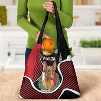 Malta Grocery Bag Pharaoh Hound In Coat Of Arms - Wonder Print Shop