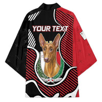 Personalized Malta Kimono Pharaoh Hound In Coat Of Arms - Wonder Print Shop