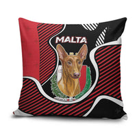 Malta Pillow Cover Pharaoh Hound In Coat Of Arms - Wonder Print Shop