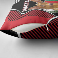 Malta Pillow Cover Pharaoh Hound In Coat Of Arms - Wonder Print Shop