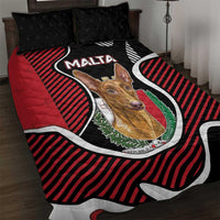 Malta Quilt Bed Set Pharaoh Hound In Coat Of Arms - Wonder Print Shop